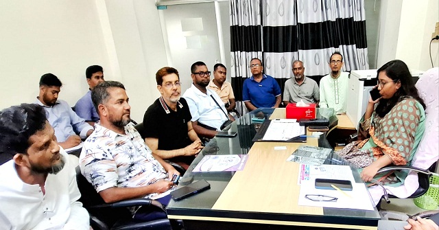 উজিরপুরে নবাগত এসিল্যান্ডের সাথে সাংবাদিকদের মতবিনিময় 