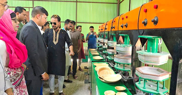 সুপারি খোল দিয়ে তৈরি হবে প্লেট-চামচ