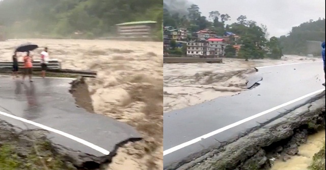 সিকিমে তিস্তার বাঁধ ভাঙল, উত্তরাঞ্চলে বড় বন্যার আশঙ্কা