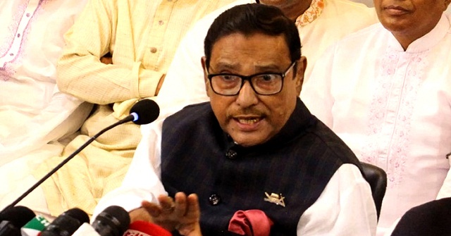 ভেতরে ভেতরে ষড়যন্ত্রের খবর পাচ্ছি: ওবায়দুল কাদের