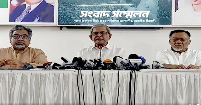  এই সরকারকে হটানোর জন্য জাতীয় ঐক্য গড়ে তুলতে হবে: ফখরুল