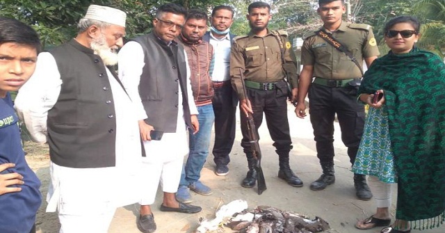 বাবুগঞ্জে পাখি শিকার করায় এক ব্যক্তির কারাদণ্ড