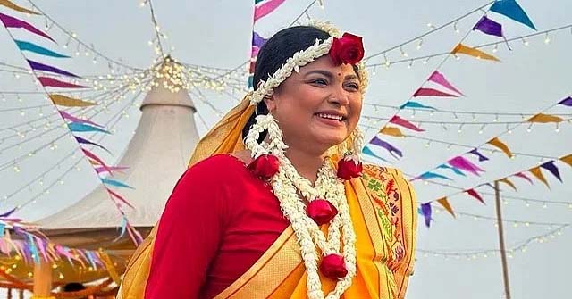 আজ মৌসুমী  হামিদের  বিয়ে