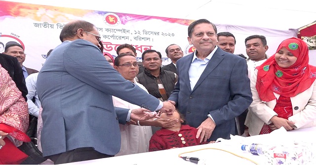 বরিশ‍ালে ভিটামিন ‘এ’ প্লাস ক্যাম্পেইনের উদ্বোধন