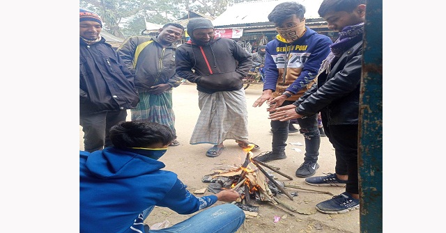 শীতে বিপর্যস্ত বাবুগঞ্জের দরিদ্রদের জীবন