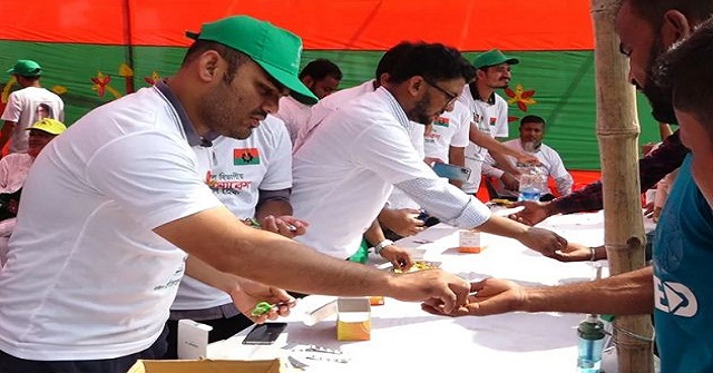 বিএনপির গণসমাবেশে বিনামূল্যে চিকিৎসা দিচ্ছে ড্যাব