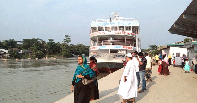 যাত্রী সংকটে বরগুনা-ঢাকা লঞ্চ সার্ভিস বন্ধ ঘোষণা