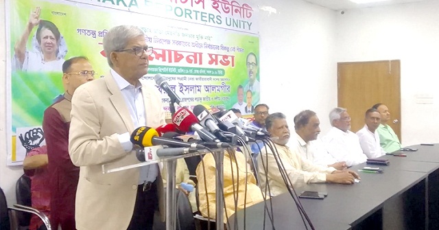 বারবার ঘুঘু তুমি খেয়ে যাও ধান, এবার আর হবে না: ফখরুল