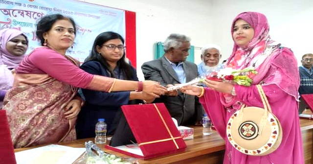 প্রতিবন্ধকতা ভেদ করে সাফল্য অর্জন করলেন শাহিদা শারমিন 