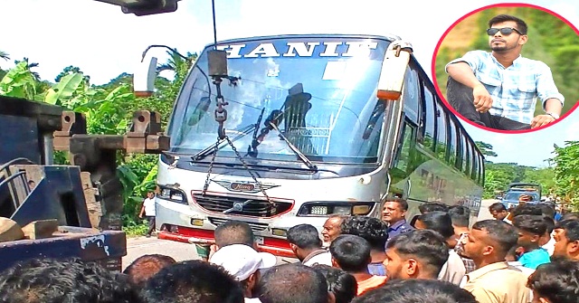 গৌরনদীতে যাত্রীবাহী বাসের চাপায় কাতার প্রবাসী নিহত