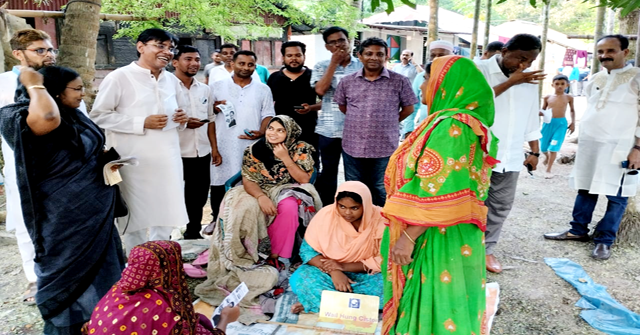 বরিশালে নৌকার প্রচারণায় স্বরূপকাঠি উপজেলা আ’লীগ