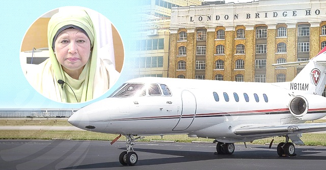 আপাতত লন্ডন যাচ্ছেন না খালেদা জিয়া, আসছে না এয়ার অ্যাম্বুলেন্স