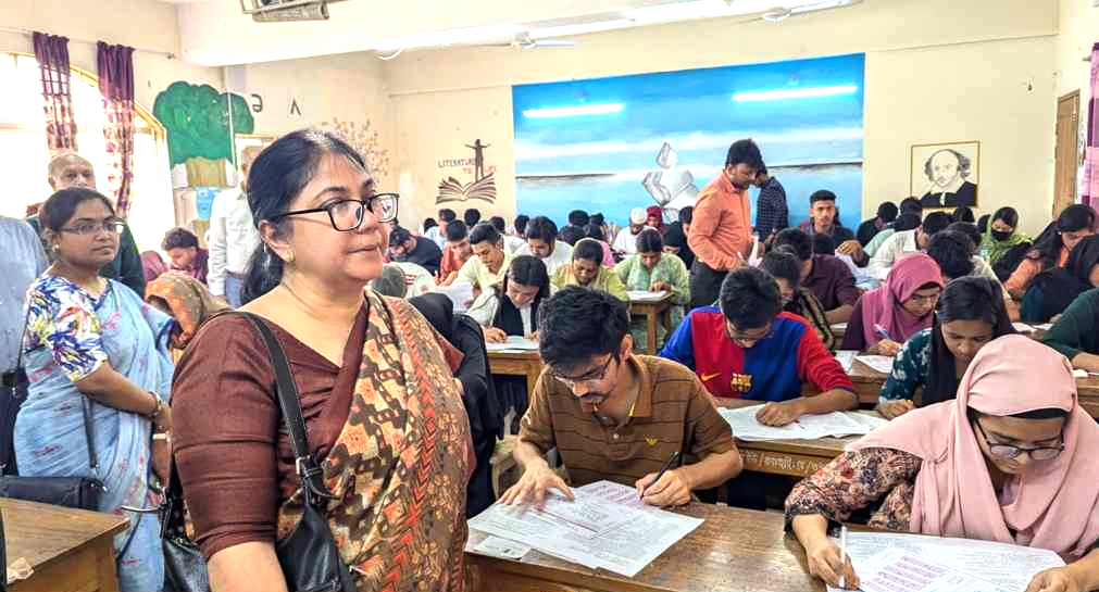 বরিশাল বিশ্ববিদ্যালয়ে সম্পন্ন হলো ‘সি’ ইউনিটের ভর্তি পরীক্ষা