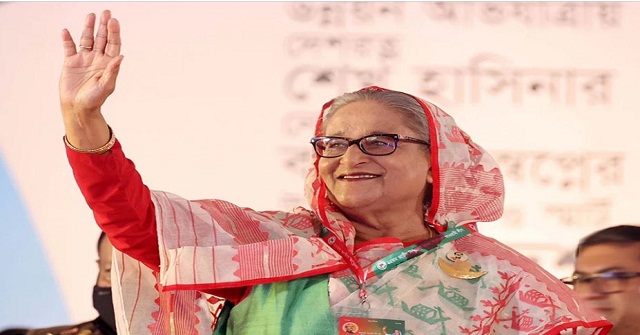 টানা দশম বার আওয়ামী লীগ সভানেত্রী শেখ হাসিনা
