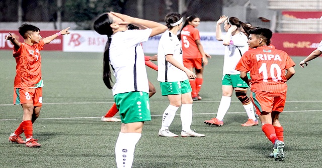 তুর্কমেনিস্তানকে হারাল বাংলাদেশ