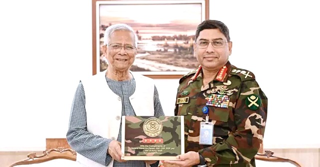 প্রধান উপদেষ্টার সঙ্গে সেনাপ্রধানের বিদায়ী সাক্ষাৎ