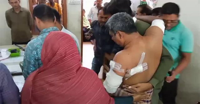 কলাপাড়ায় স্বতন্ত্র প্রার্থীর দুই সমর্থককে কুপিয়ে জখম