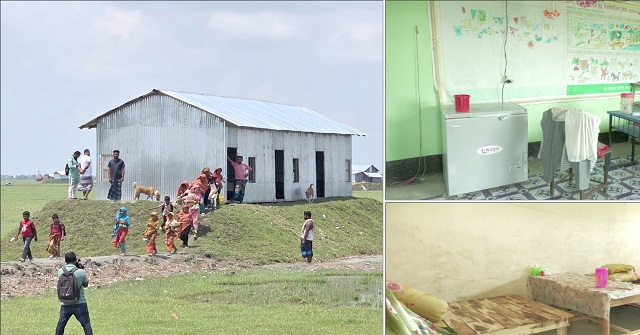  ভোলায় চরের ১০ স্কুলে হয় না পাঠদান, শ্রেণিকক্ষে বসে মাদকের আসর