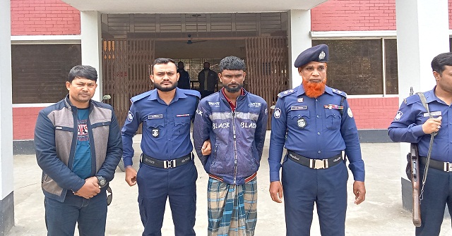 দক্ষিণ আইচায় ২৫ বছরের সাজাপ্রাপ্ত আসামি ১২ বছর পর গ্রেফতার