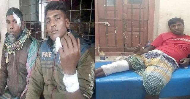 কলাপাড়ায় দুই ট্রলারের মধ্যে সংঘর্ষ, ৬ জেলে আহত