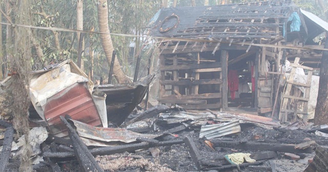 পিরোজপুরে আগুনে পুড়ে যুবকের মৃত্যু