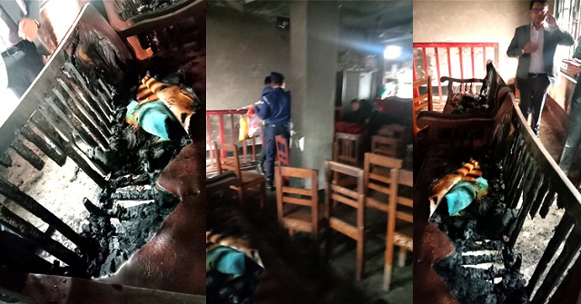 খুলনায় এজলাসে অগ্নিসংযোগ