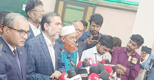 টাকাসহ জেলা জামায়াতের আমিরের আটক সাজানো নাটক: জামায়াত