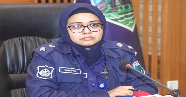 প্রথম নারী পুলিশ সুপার পেল বরিশাল