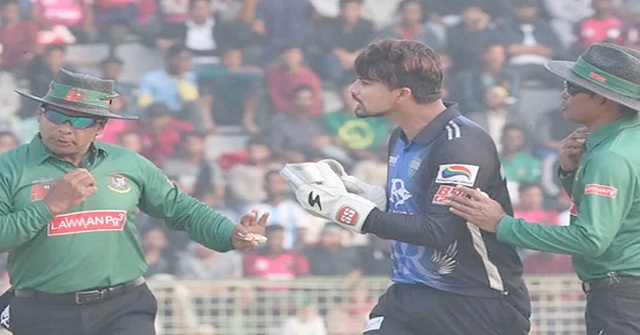 আম্পায়ারের সঙ্গে তর্কে জড়িয়ে শাস্তি পেলেন সোহান