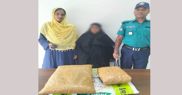 বরিশালে ৩ কেজি গাঁজাসহ নারী মাদক ব্যবসায়ি আটক 
