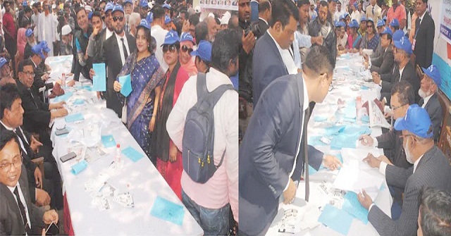 বরিশাল জেলা আইনজীবী সমিতির ভোটগ্রহণ সম্পন্ন
