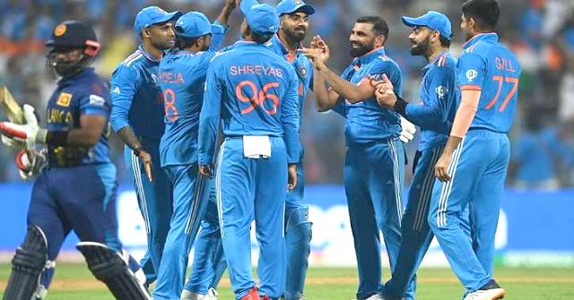 লঙ্কানদের ৫৫ রানে গুটিয়ে বিশ্বকাপ ইতিহাসের দ্বিতীয় বড় জয় ভারতের