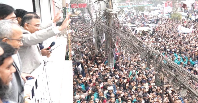  দেড় যুগ পর নয়াপল্টনে বিএনপির কেন্দ্রীয় কার্যালয়ে তারেক রহমান