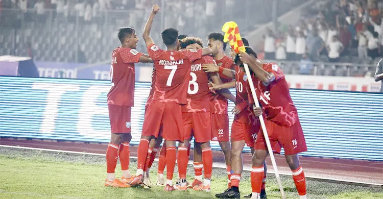 সাত গোলের থ্রিলারে হংকংয়ের কাছে হেরেই গেলো বাংলাদেশ