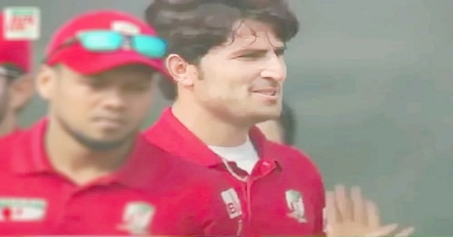 বিপিএলে এক ওভারে ৩ উইকেট শিকার পাকিস্তানি পেসারের