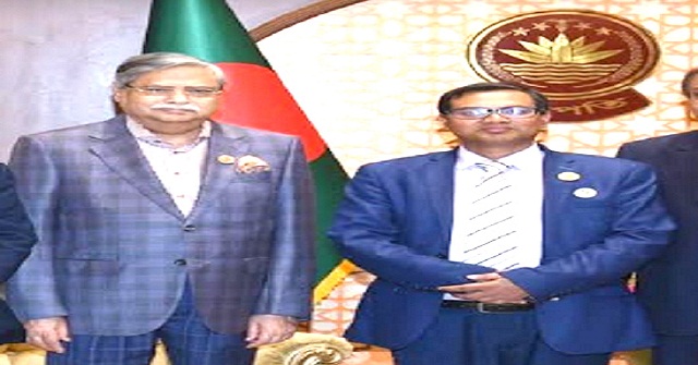 রাষ্ট্রপতির সঙ্গে ববি উপাচার্যের সৌজন্য সাক্ষাৎ 