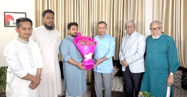  নাহিদের বাসায় তারেক রহমান