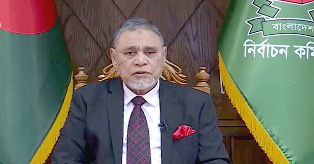 নির্বাচন ও গণভোটের তফসিল ঘোষণা করছেন সিইসি