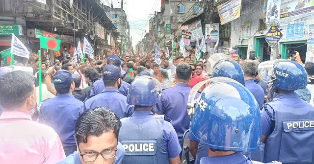 ভোলায় বিএন‌পি-বি‌জে‌পির সংঘর্ষ, আহত ৫০