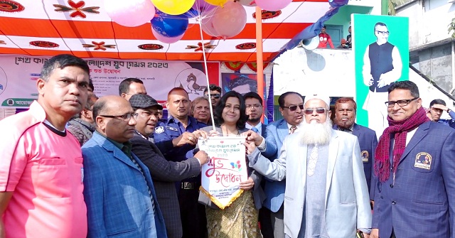 ঝালকাঠিতে শুরু হয়েছে শেখ কামাল দ্বিতীয় বাংলাদেশ যুব গেমস 