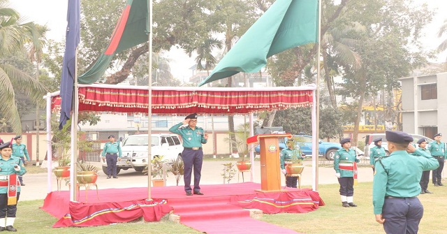 বিএমপি'র মাস্টার প্যারেড অনুষ্ঠিত