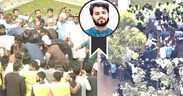 জাতীয় কবি নজরুলের কবরের পাশে চিরনিদ্রায় শায়িত ওসমান হাদি