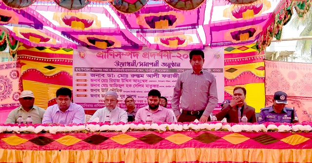 মঠবাড়িয়ায় দিনব্যাপী প্রাণিসম্পদ প্রদর্শনী