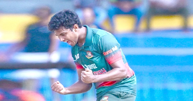প্রথম সাফল্য উপহার দিলেন হাসান মাহমুদ
