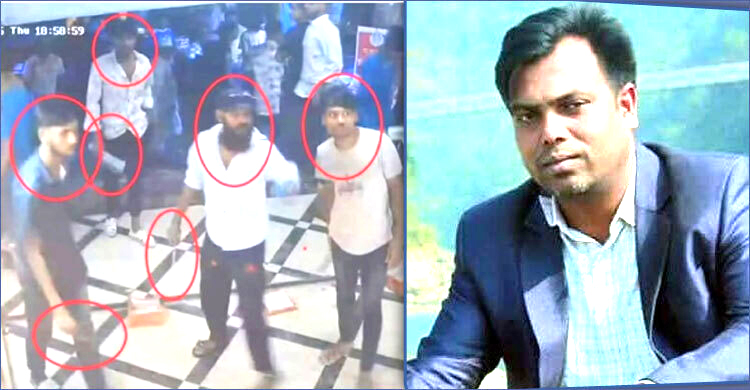 সাংবাদিককে কুপিয়ে হত্যা: সিসিটিভি ফুটেজে যা দেখা গেলো