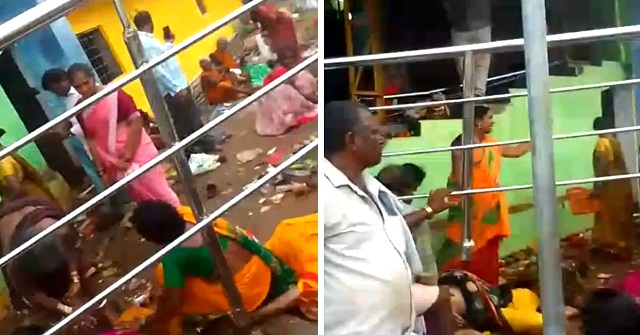 ভারতে মন্দিরে পদদলিত হয়ে ১২ জন নিহত