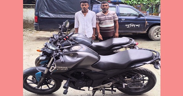  বরিশাল থেকে চুরি হওয়া মোটরসাইকেল টুঙ্গিপাড়ায় উদ্ধার, আটক ২ 