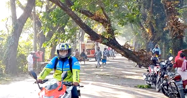 সাড়ে ৩ ঘণ্টা পর ঢাকা-বরিশাল মহাসড়কে যান চলাচল স্বাভাবিক