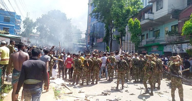 খাগড়াছড়ির ঘটনায় রাঙ্গামাটিতে সংঘর্ষ, নিহত ১