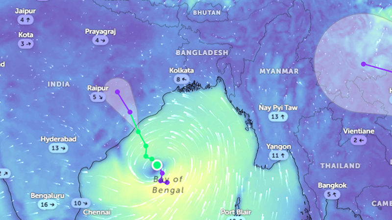 রাতেই উপকূল পাড়ি দিতে পারে গভীর নিম্নচাপ